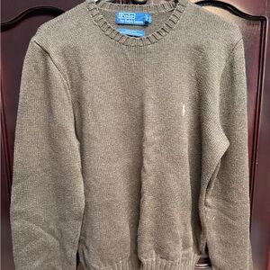 Ralph Lauren Men's Brown Crewneck Sweater